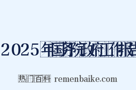 2025年国务院政府工作报告是什么意思的图片
